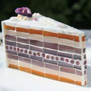 Mosaic piece of cake